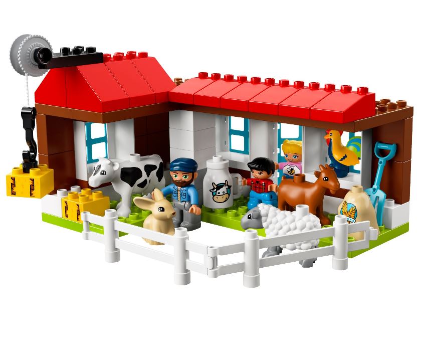 Конструктор из серии Lego Duplo - День на ферме  